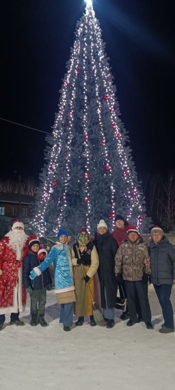 Кружит новогодний снег.
